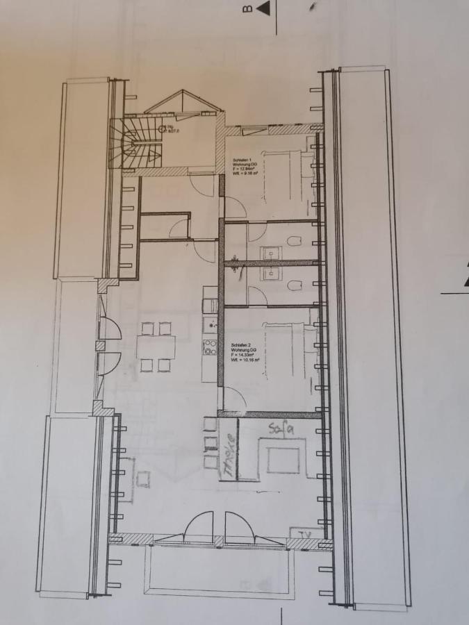 Ferienwohnung Susi Im Neubau ファルハント エクステリア 写真